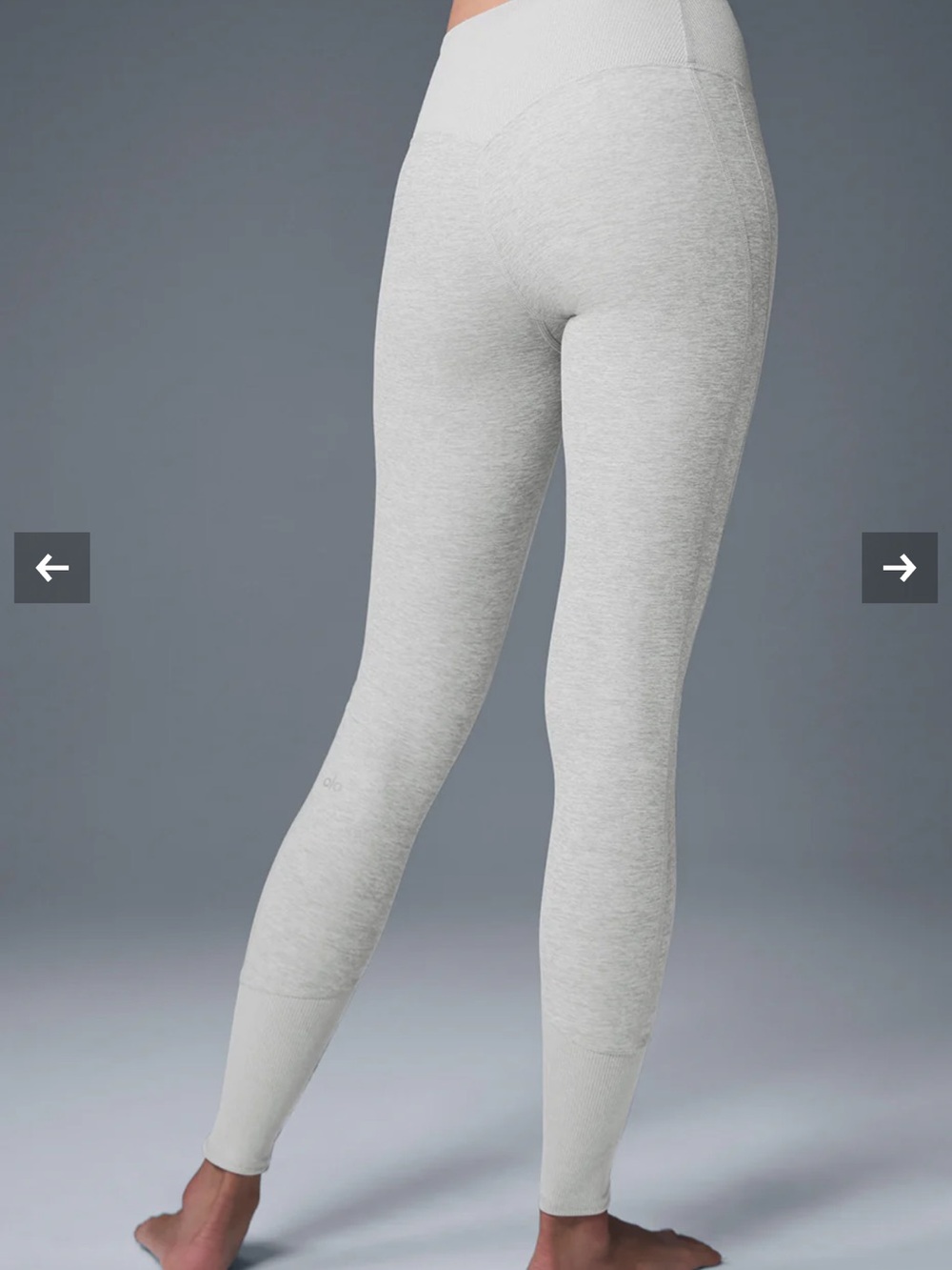 Alo High-Waist Alosoft Lounge Legging Small - Picture 2 of 3